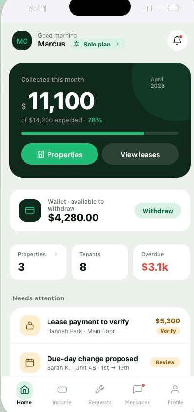 Landlord app